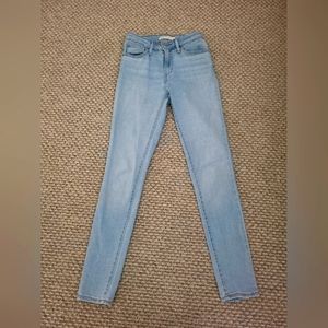 Levis 721 high rise skinny size 25W length 30"